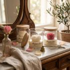 Rózsa kert illatgyertya