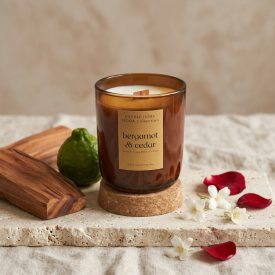 Bergamot & Cedar illatgyertya