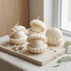 Kagyló formagyertya