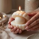 Kagyló formagyertya